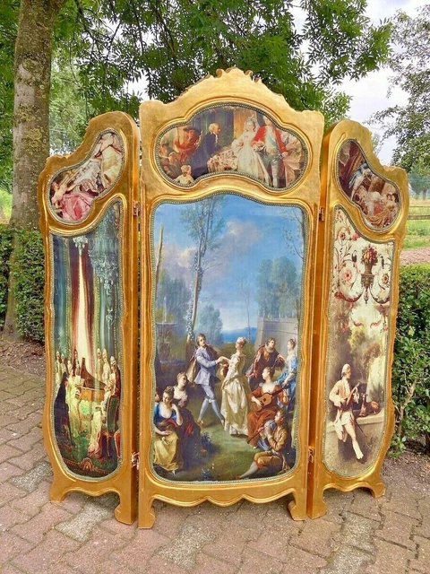 Gorgeous French Renaissance in Antique Style Room Divider