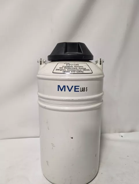 Brymill Cryogenic Systems MVE Lab 5  Liquid Nitrogen Container - Free Shipping