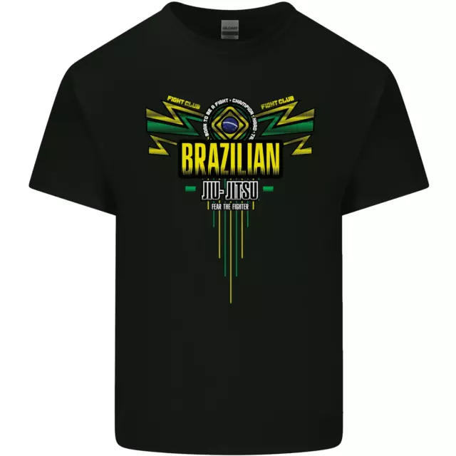 Brazilian Jiu Jitsu MMA Mixed Martial Arts Mens Cotton T-Shirt Tee Top