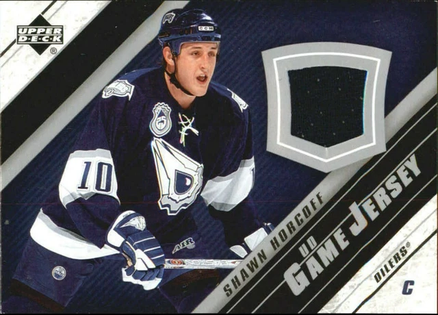 2005-06 Upper Deck Jerseys Series II #J2SH Shawn Horcoff Edmonton Oilers