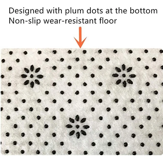 Badezimmer Teppiche Set 3pcs Rutschfest Backen Abdeckung Polyester Solid Geprägt