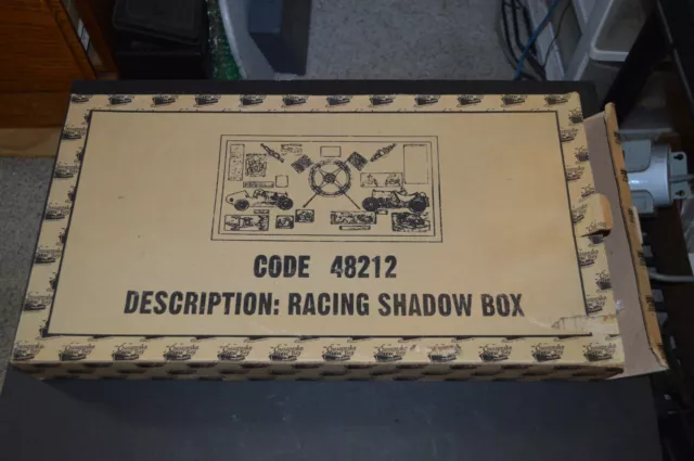 Chesapeake Bay Crafts Ltd. History Car Racing Shadow Box