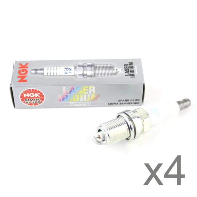 4x For Toyota RAV4 MK3 2.0 VVT-i NGK Laser Iridium Spark Plugs