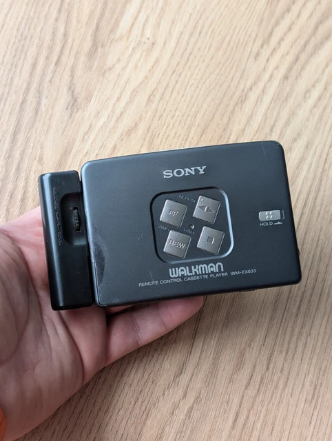 L'AFFICHAGE DU LECTEUR de cassette Walkman Sony WM FX 495 fonctionne