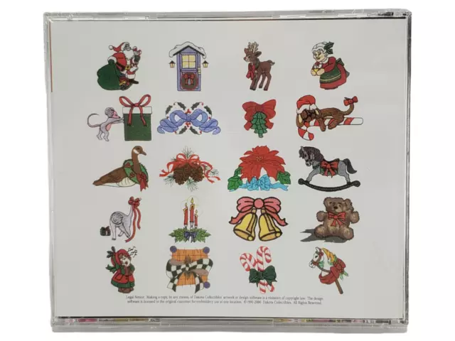 CD de diseño de bordados de colección Dakota - arcos de Navidad 2