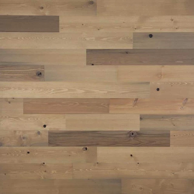 Timberchic Decorative Wall Paneling Peel And Stick Tan Wooden Wall Paneling