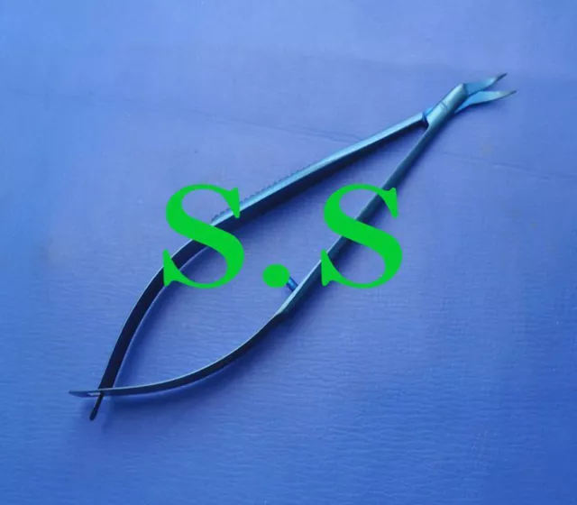 Micro Eye Scissors 4" Angled Titanium Opthalmic Instruments