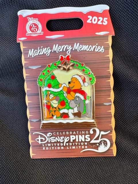 DISNEY HOLIDAY 2025 Making Merry Memories Winnie The Pooh LE 4500 Pin ...