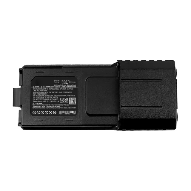 Batterie talkie walkie pour Baofeng UV-5B UV-5RE UV-5A BL-5, BL-5L 2600mAh