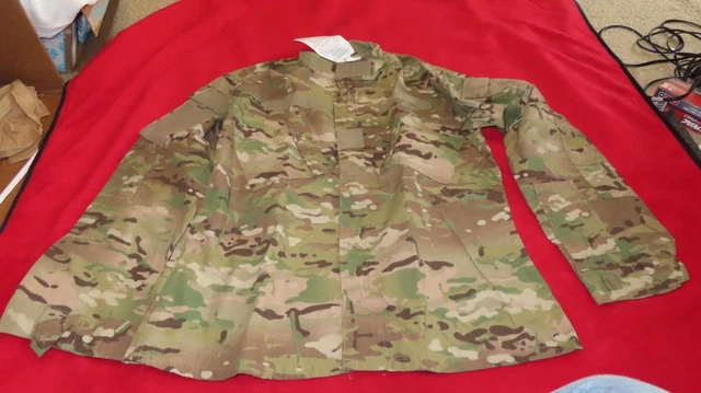 Ocp Multicam Coat Jacket Flame Resistant Ira Medium Regular Nwt 0485