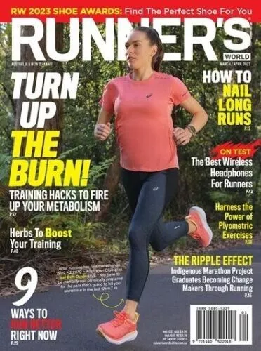 Runner's World Magazine Issue: March/April 2023/ TURN UP THE BURN