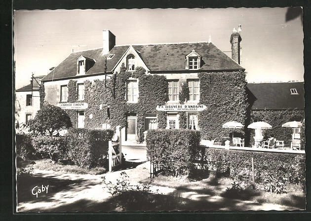 CPA St.-Michel des Andaines, Auberge de la Bruyere