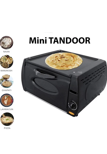 Four à Pizza électrique KuKoo 40cm – Double Pont, 3000W, Rouge, Neuf