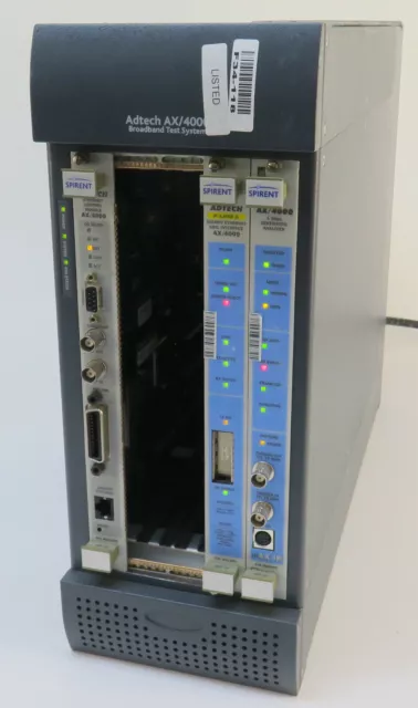 Système de test haut débit Spirent 500100 AX/4000 avec cartes