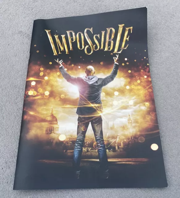 Impossible The Magic Show Live West End London Stage Guide Program Brochure