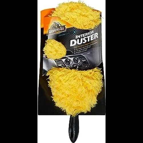 Armor All Car Interior Duster, Scratch-Free Microfiber Car Duster with  Handle