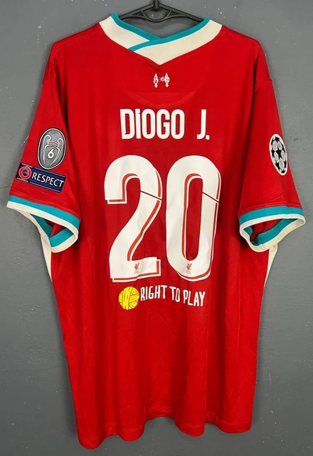 LFC DIOGO J. 20番ジャージ Lサイズ リバプール DIOGO J. 20番ジャージ リバプール DIOGO J. 20番
