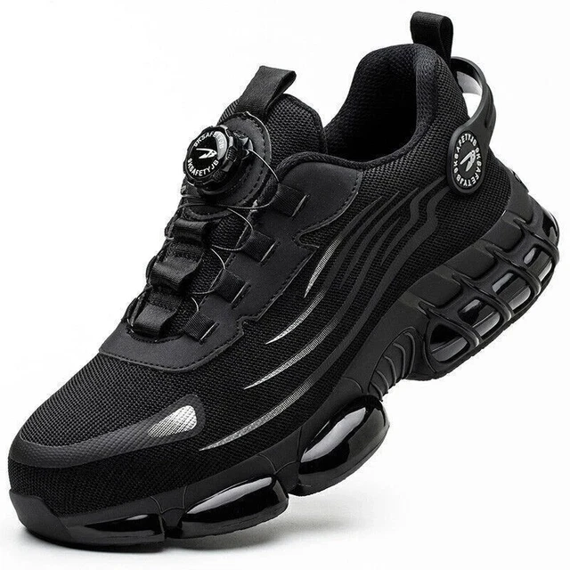 Steel Ceap SAFETY TRAINERS SAFETY Shoes Steel Toe Cap Trainers Work Shoes Men ...