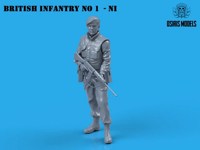 1970S BRITISH INFANTRY Figure No1 - Made to order - Check Lead Times £9 ...