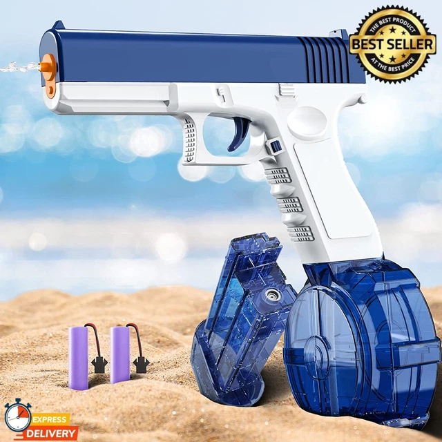 ELECTRIC WATER GUN Long Range Automatic Water Squirt Guns For Kid