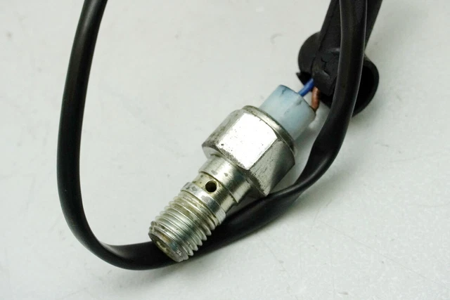 Interrupteur Feu Stop Moto Universel - Pour Yamaha, Suzuki - Ressort Inclus - Longueur Câble 32 Cm