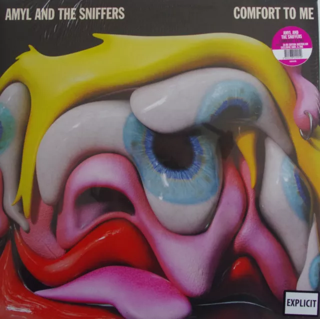 Amyl And The Sniffers COMFORT TO ME Australian DELUXE *BLOB* Edition RARE LP