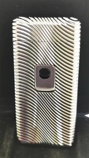 Gift boxed silver match cigarette lighter (used) 2