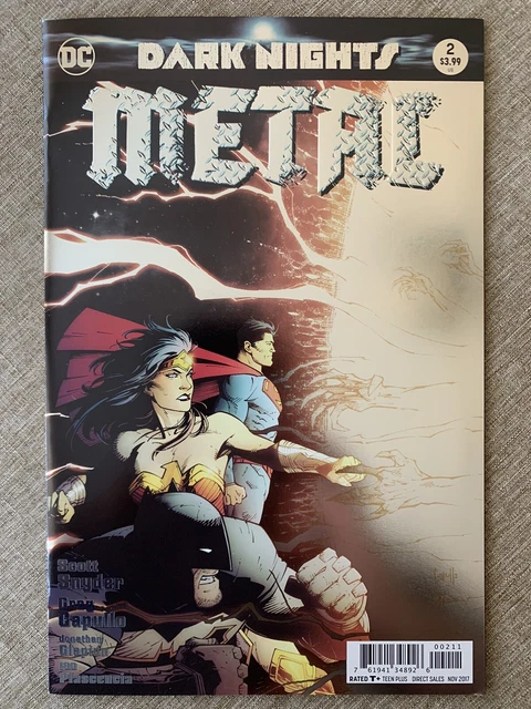 Dark Nights Metal 2 1St Cameo Appearance Batman Who Laughs Red Death (2017, Dc)