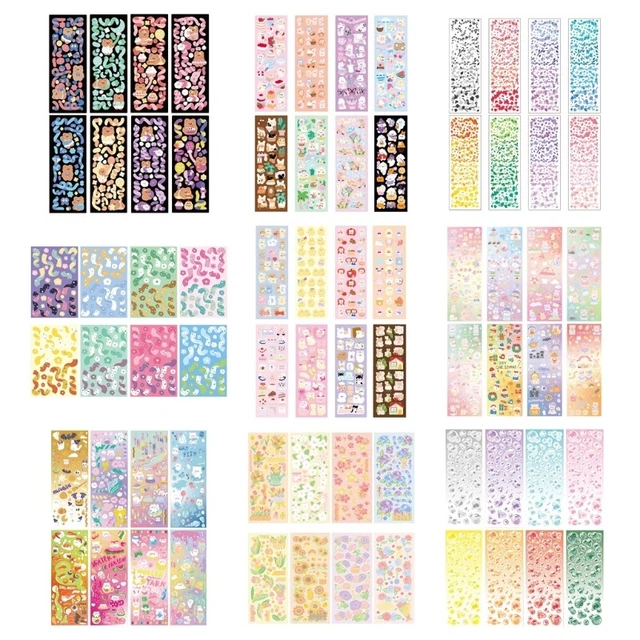 Kids Journals Decals Decorative Stickers Korean Scrapbooking Stickers