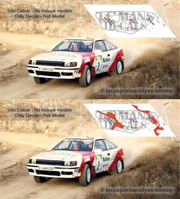 Altaya 1:43 Toyota Celica Turbo 4WD Rallye Catalunya 1992 Sainz, Moya CK9992123 modèle voiture