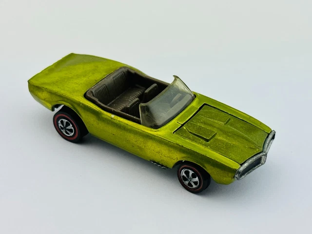 Hot Wheels Redline CUSTOM FIREBIRD Antifreeze US Dark Interior Very Nice !!