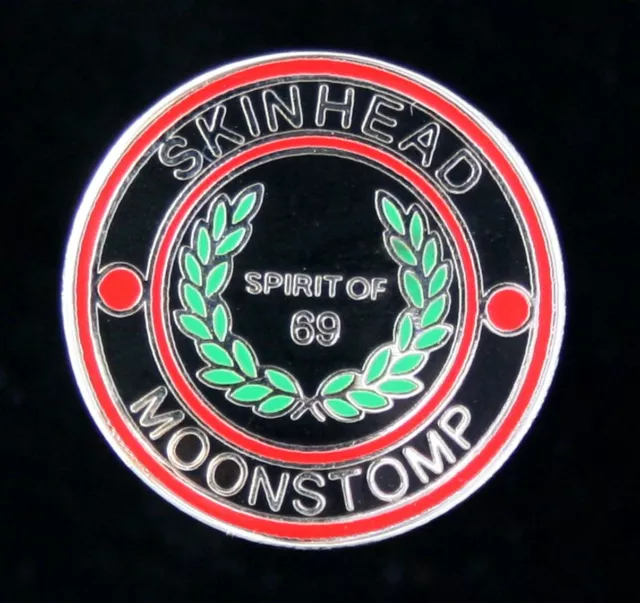 Skinhead Moonstomp Spirit Of 69 Enamel Pin Badge