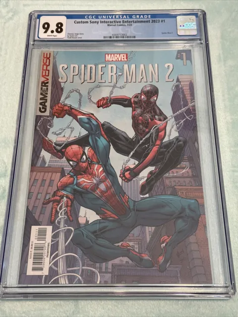 Custom Sony Interactive Entertainment 2023 #1 Spider-Man 2 Gamerverse CGC 9.8 WP