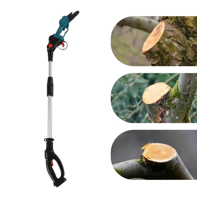 CORDLESS TELESCOPIC POLE Chainsaw Electric Tree Branch Pruner with