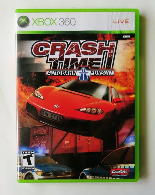 Crash time Autobahn pursuit Alarm for Cobra 11 Racing North American   XBOX 360
