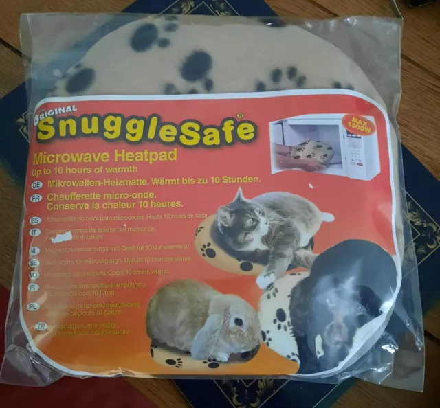 Snugglesafe Microwave Heatpad for Small Cats/Dogs/Rabbits