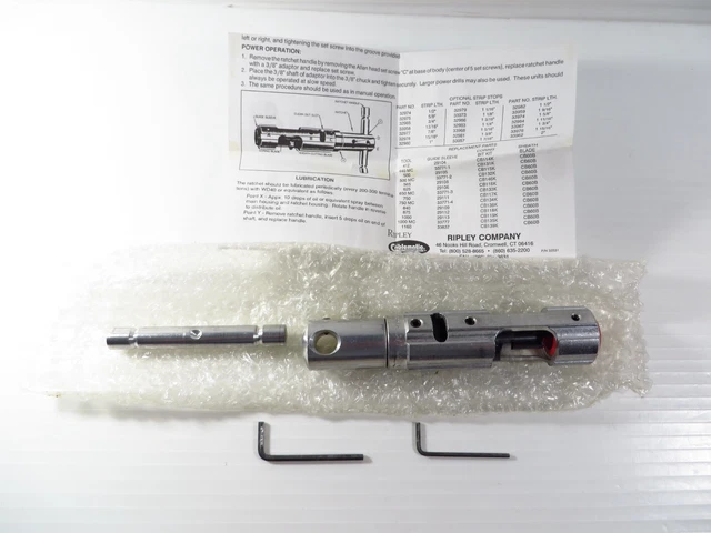 Ripley Cablematic CST565TX Coring Tool, Fast 2-3 Day Ship!!!