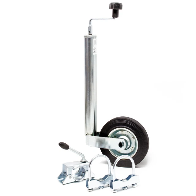 Roue D’appui Automatique Pour Remorque Ou Caravane - Capacité 500 Kg - Facile à Installer - Modèle Lourd