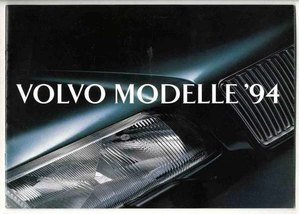 A8467  93.8 German Volvo  94 Model General Catalog