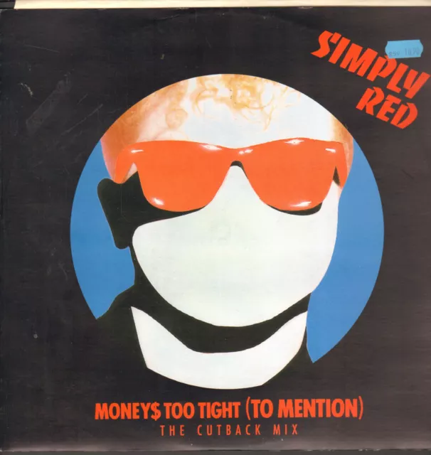 Simply Red-12" Maxi Lp- Moneys Too Tight To Mention-Elektra-Germany-1985- Mint