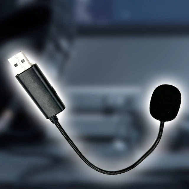 USB Plug Microphone Support All System for Conferencing Games Chat Universal