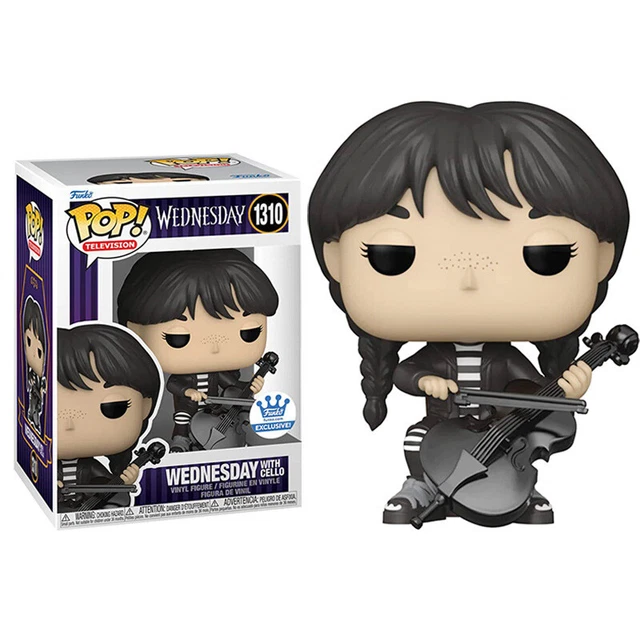 Funko Pop! Wednesday Addams #1309 Jenna Ortega With Protector Toys Gifts