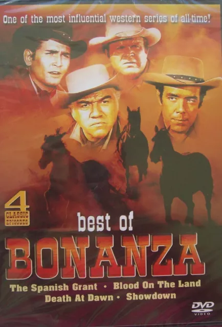 Best of Bonanza : 4 Classics - Showdown, Death At Dawn...(DVD, 2007) Lorne Green