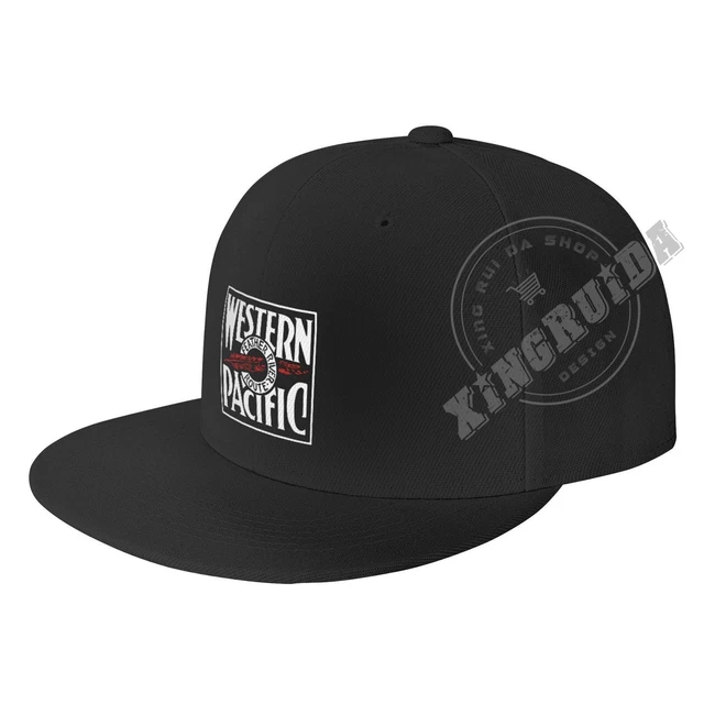 Railroad Western Pacific Hat Unisex Baseball Hat Adjustable Flat Brim HipHop Cap