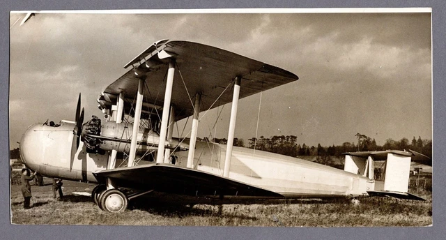 Vickers Valentia Original Vintage Press Photo Raf Royal Air Force 2