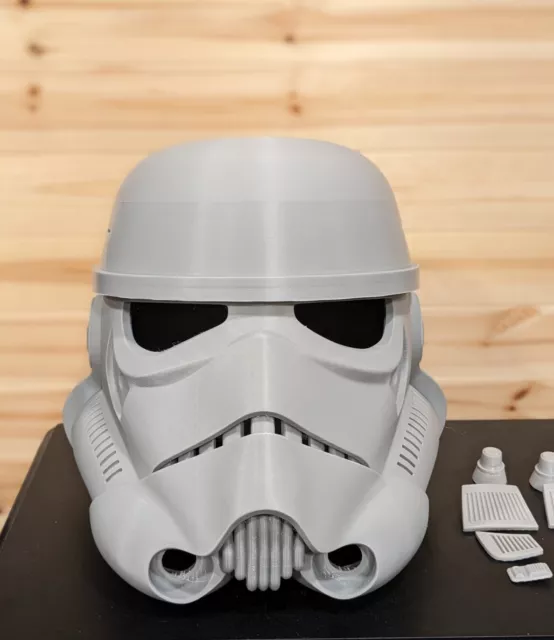 Star Wars Rogue One Stormtrooper helmet classic trooper 3D print DIY kit 3