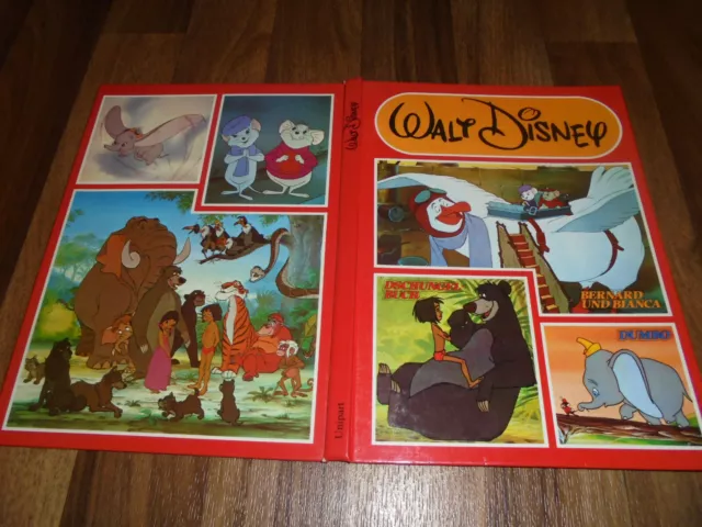 3x Walt Disney -- DUMBO u. BERNARD und BIANCA u. DSCHUNGELBUCH // 1982