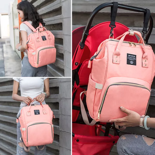 Mummy Diaper Backpack Large Capacity Maternity Nappy Baby Travel Bag