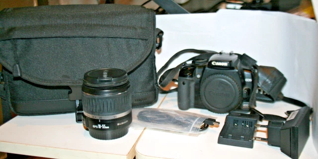 Appareil Photo Reflex Canon EOS 6D - 20,2 MP - Boîtier Noir Avec Chargeur - Occasion Très Bon état