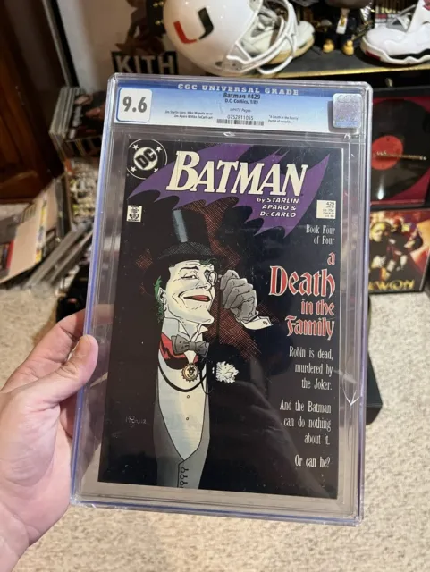 BATMAN #429 Death in the Family (DC, 1989) CGC 9.6 Joker  (CASE CRACKED) Comic